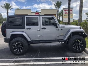 Jeep Custom Wheels (1) - Black Rhino - 18 x 9.5 - Pinatubo - Gloss Black w/ Milled Inside Window Jeep Custom Wheels (1) - Black Rhino - 18 x 9.5 - Pinatubo - Gloss Black w/ Milled Inside Window